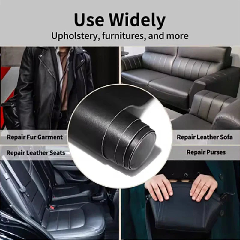Waterproof Leather Repair Patch - Scratch-Resistant Self-Adhesive Tape for Sofa & Chair Repair