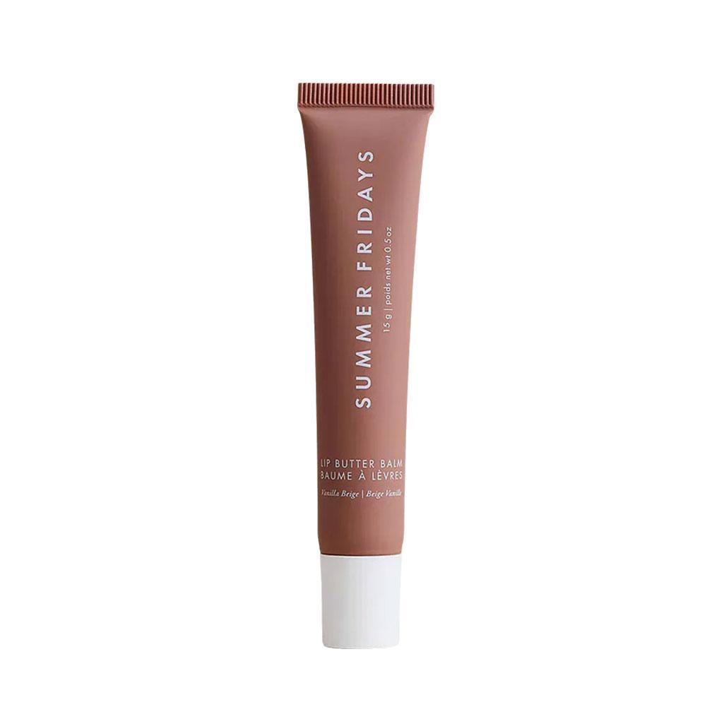 Summer Fridays Mini Lip Gloss Set – Vanilla Beige Moisturizing Lip Balm, Transparent & Smooth Makeup