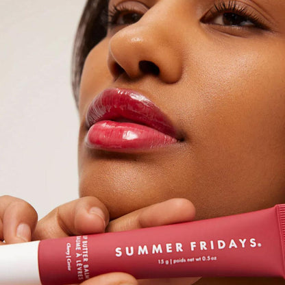 Summer Fridays Mini Lip Gloss Set – Vanilla Beige Moisturizing Lip Balm, Transparent & Smooth Makeup