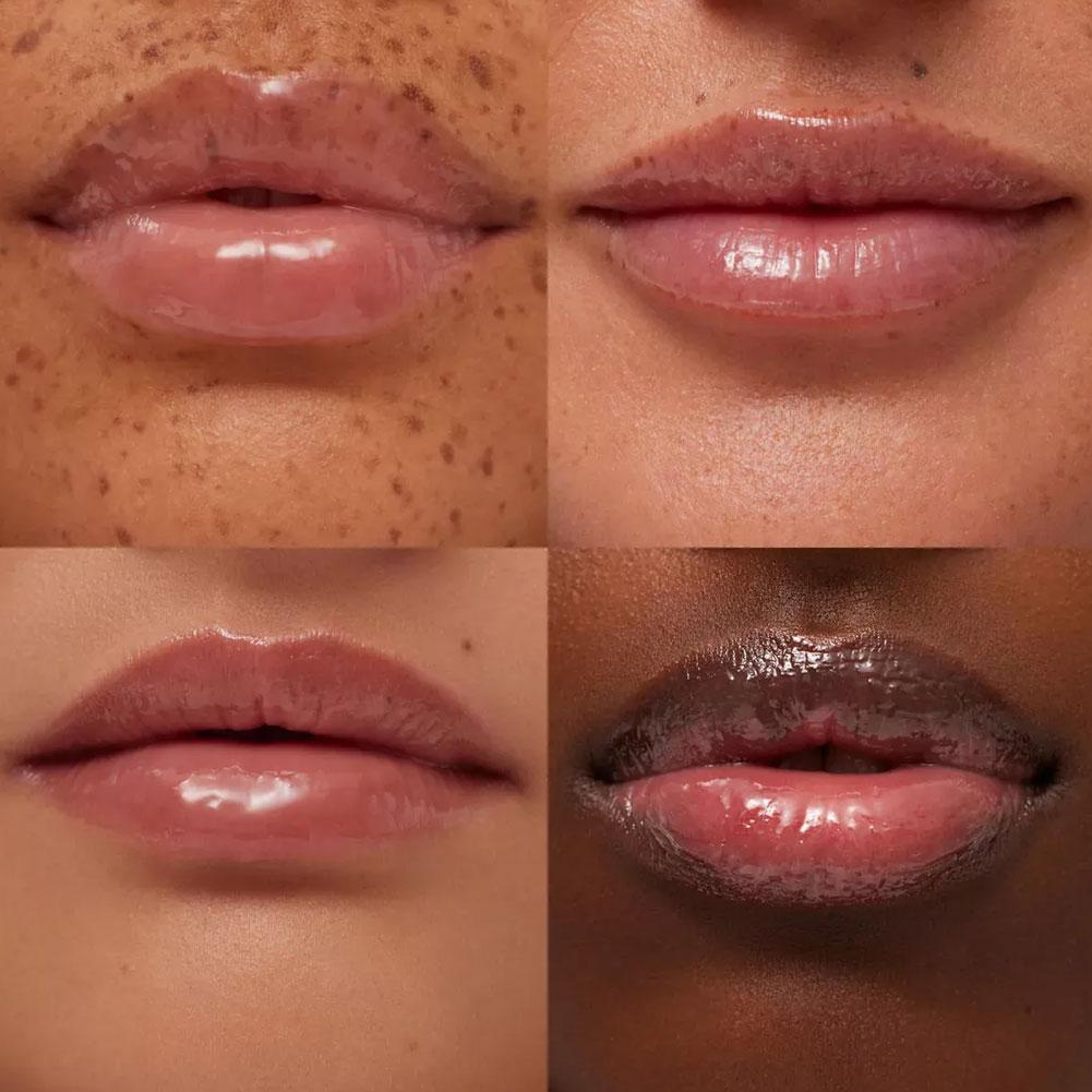 Summer Fridays Mini Lip Gloss Set – Vanilla Beige Moisturizing Lip Balm, Transparent & Smooth Makeup
