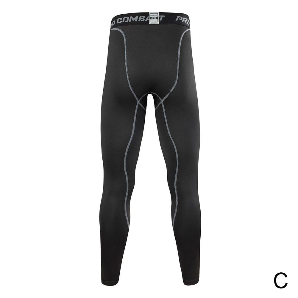Men’s Compression Pants — Quick-Dry Running, Training & Fitness Tights