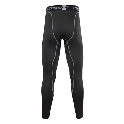 Men’s Compression Pants — Quick-Dry Running, Training & Fitness Tights