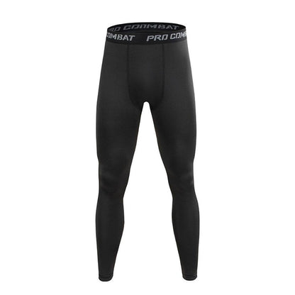 Men’s Compression Pants — Quick-Dry Running, Training & Fitness Tights