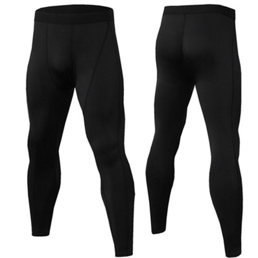 Men’s Compression Pants — Quick-Dry Running, Training & Fitness Tights