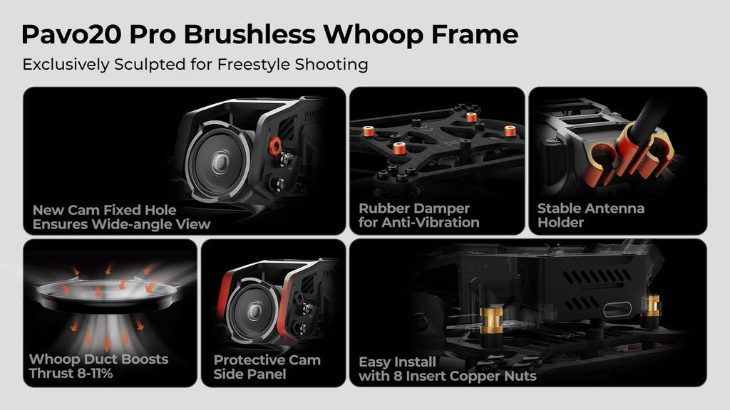BETAFPV Pavo20 Pro Brushless Whoop Quadcopter 2025 – No HD Digital VTX & Camera