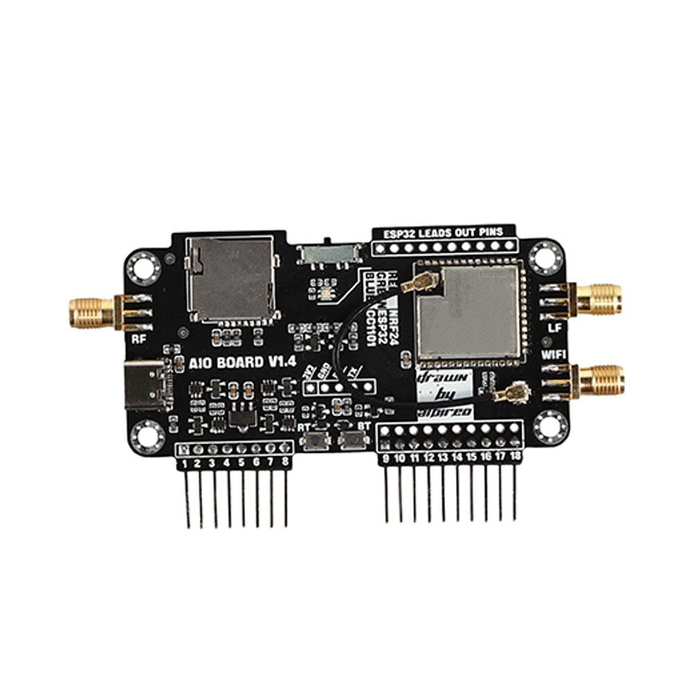 Flipper Zero Modification Module – NRF24 + ESP32 2.4G High-Gain Development Board with CC1101 Support for NRF Sniffer & MouseJacker