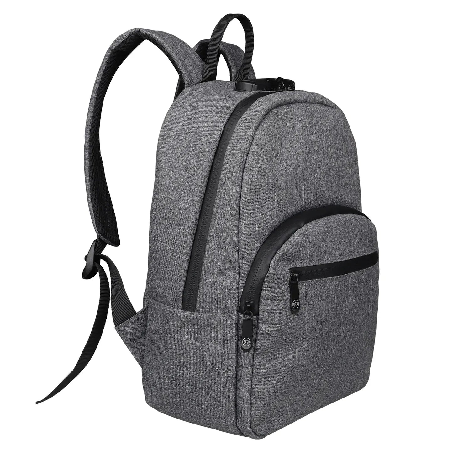 FIREDOG Mini Smell-Proof Backpack with Lock – Travel Storage Bag for Men & Women