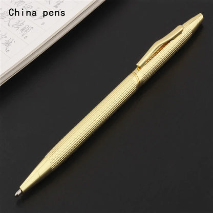 Luxury Model 003 Gold Ballpoint Pen – Premium Color Fine Point Writing Pen for Business, Office & School Stationery