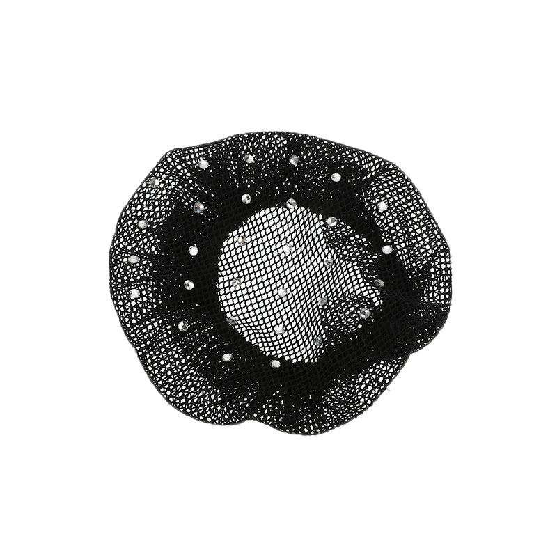Invisible Hairnets - 1/10PCS 10cm Elastic Edge Mesh Hairnet for Wigs, Dancing, Sports - Soft Hair Accessories