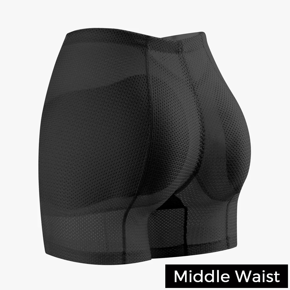 Butt Lifting Hip Enhancer Cushion – Padded Mesh Control Panties for Natural Curves
