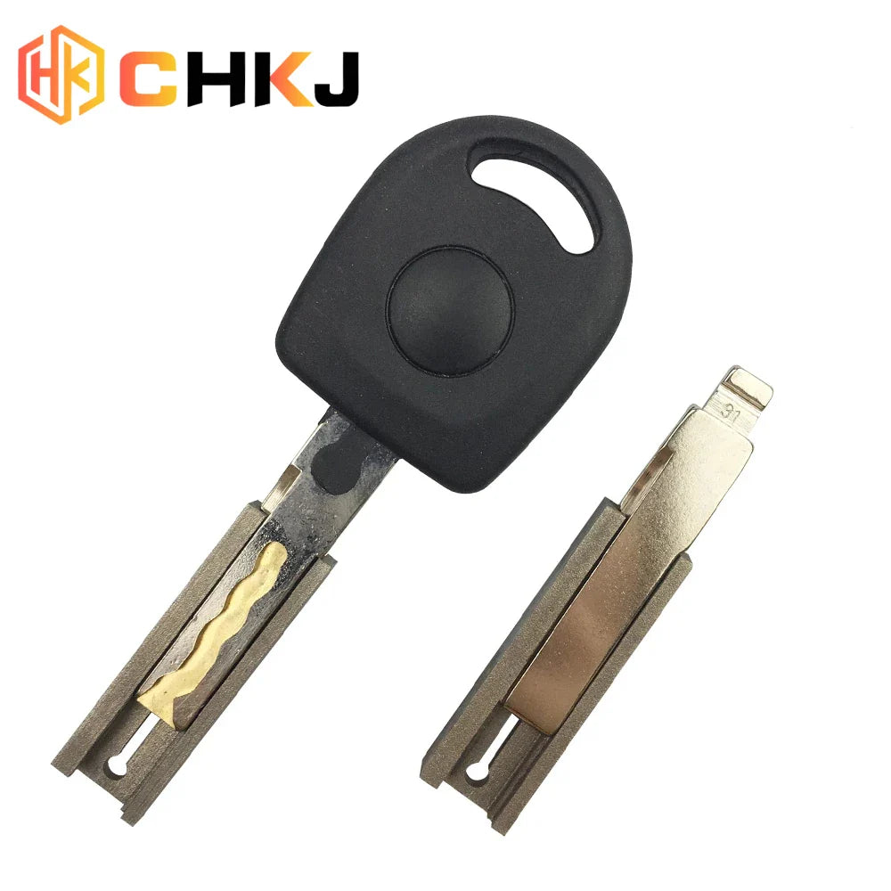 CHKJ HU66 Key Duplicating Clamp Set – 2PCS Fixture for VW Volkswagen Key Cutting Machines