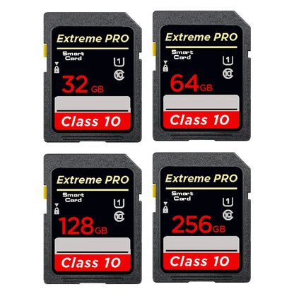 High-Speed Class 10 SD Card – 8GB, 16GB, 32GB, 64GB, 128GB, 256GB for Camera, SDA1HC & SDA1XC Flash Memory Card
