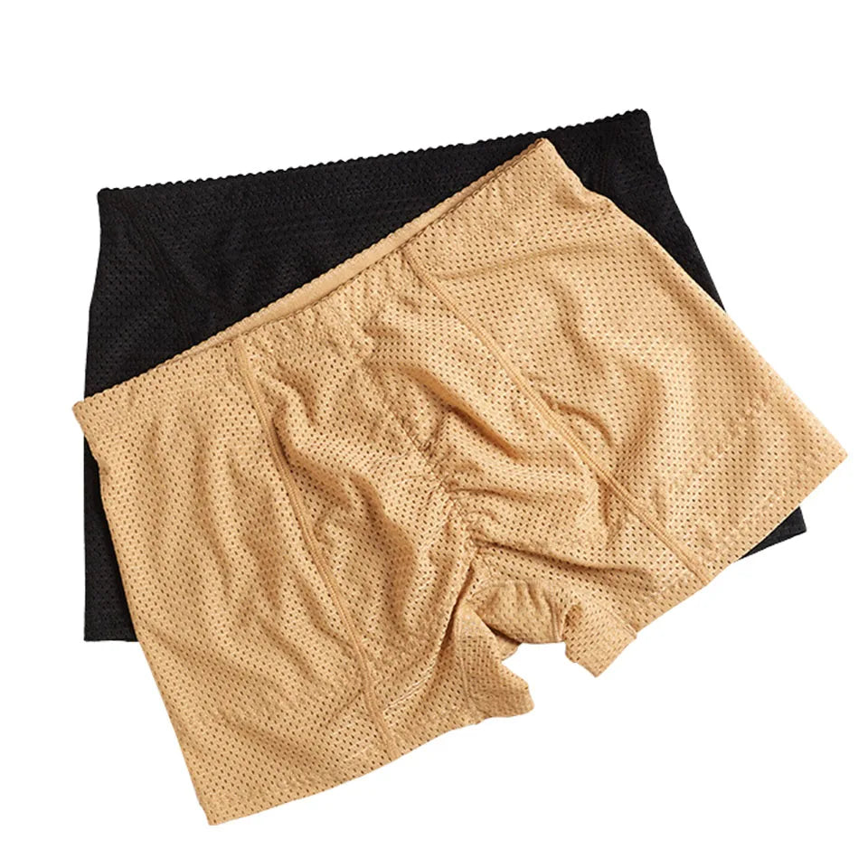 Wechery Hip Curve Builder Padding Panties – Butt Lifter Sexy Boyshorts Shapewear, Breathable Nude Control Underwear