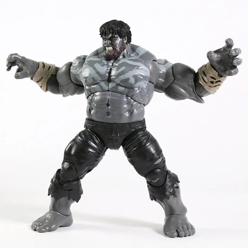 Gray Red Hulk Collectible Action Figure – Model Doll Decoration Toy