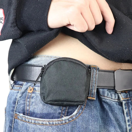 Tactical Molle Waist Bag EDC Mini Wallet Key Purse - Outdoor Storage Pouch for Hunting, Camping, Hiking