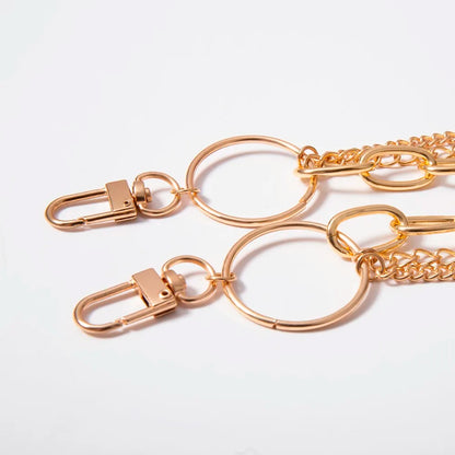 Vintage Metal Tassel Keychain – Long Rock Hipster Pant & Jean Clip Accessory for Women