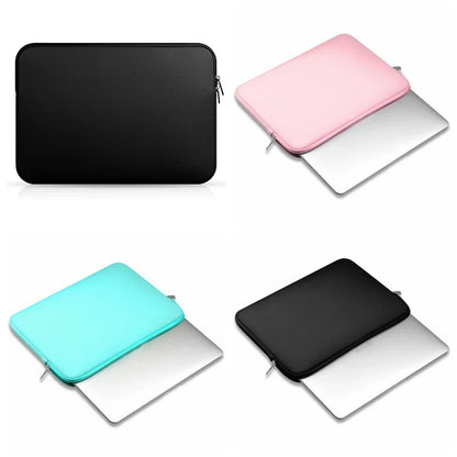 Zipper Laptop Sleeve – Notebook Case for 11", 13", 14", 15" Tablets, MacBook Air, Pro, Retina, Protective Cover Bag