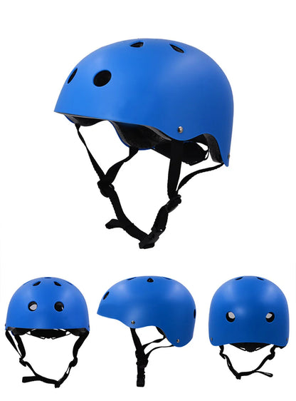 Professional Round Safety Helmet – Outdoor Protective Gear for Kids, Mountain Camping, Hiking & Riding