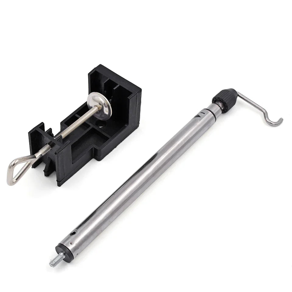 NEWONE Clamp-On Flex Shaft Rotary Grinder Stand – Holder & Hanger for Dremel Tools Accessories