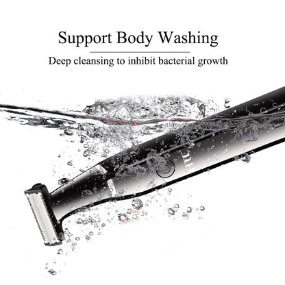 HTC Black Friday Cyber Monday Deals 2022 – Hybrid Electric Face & Body Trimmer for Men, Pubic Hair Shaver