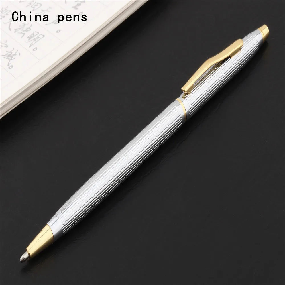 Luxury Model 003 Gold Ballpoint Pen – Premium Color Fine Point Writing Pen for Business, Office & School Stationery