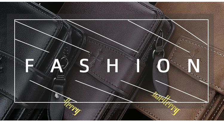 New Business Men’s Wallet — High-Quality PU Leather Zipper Card & Coin Holder, Vintage Male Purse