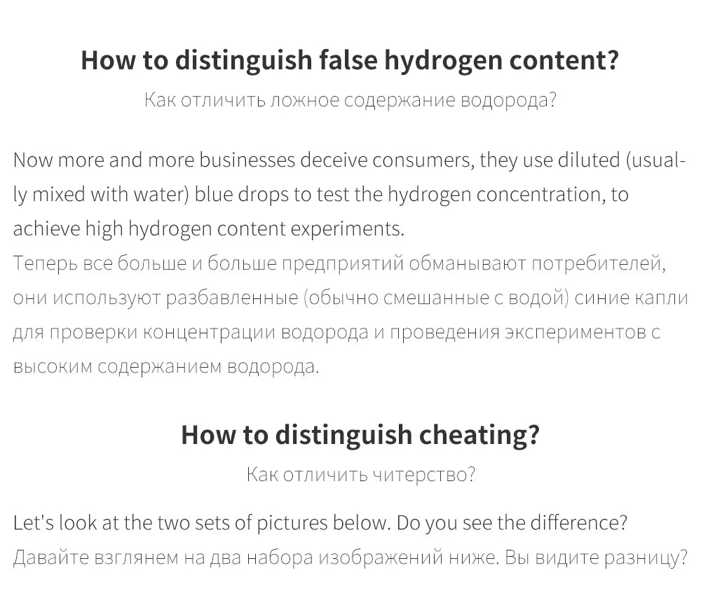 BlueVida SPE&PEM Hydrogen Water Generator - High Concentration, 2 Work Modes & Self-Cleaning, Hydrogen Absorption