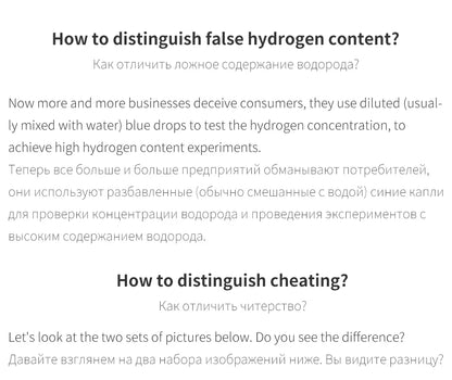 BlueVida SPE&PEM Hydrogen Water Generator - High Concentration, 2 Work Modes & Self-Cleaning, Hydrogen Absorption