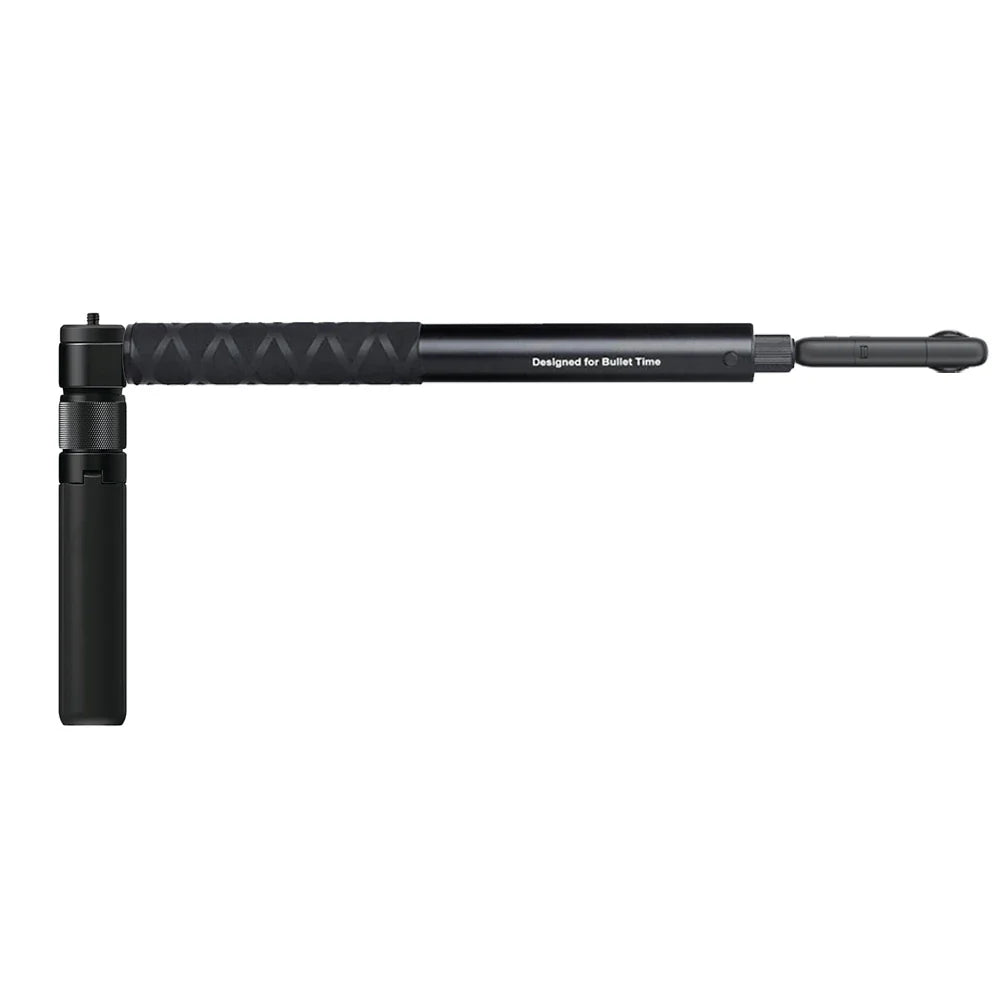 Carbon Fiber Invisible Selfie Stick 1.2m/3m – Bullet Time Rotating Tripod Handle for GoPro & Insta360 X4/X3/X2
