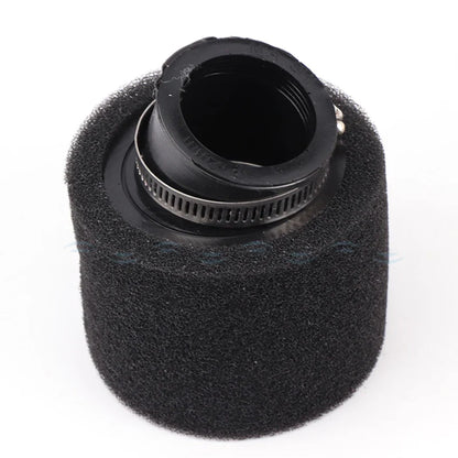 35–60mm Foam Air Filter – Red Elbow Neck Sponge Cleaner for Scooter, Dirt Bike, Motorcycle | Kayo BSE Compatible
