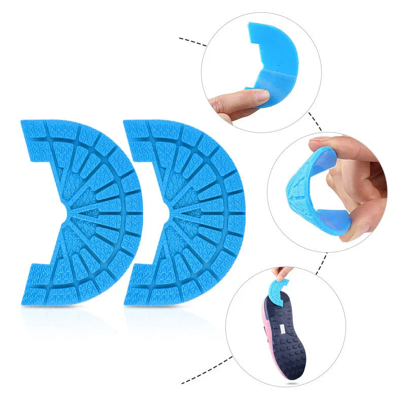Shoe Wear-Resistant Sole Protector | Anti-Slip Self-Adhesive Rubber Stickers for Men & Women Sneakers