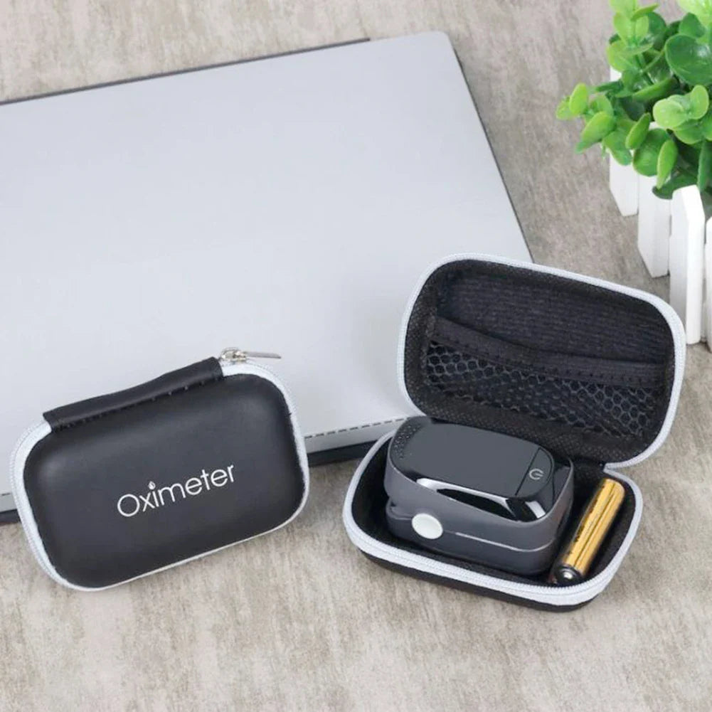 Oximeter Storage Bag – Protective Case for Finger Pulse Oximeter and Blood Oxygen Saturation Detector