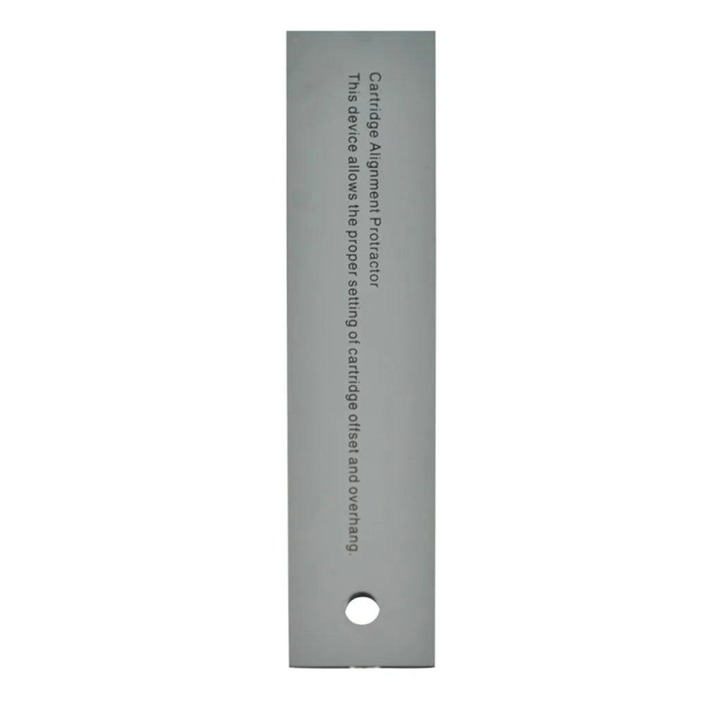 LP Vinyl Stylus Azimuth Gauge — Cartridge Calibration Ruler for Turntable Tonearm Adjustment