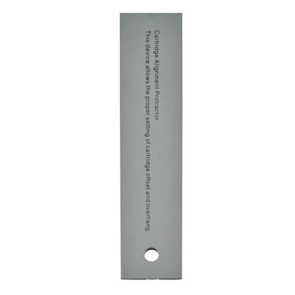 LP Vinyl Stylus Azimuth Gauge — Cartridge Calibration Ruler for Turntable Tonearm Adjustment