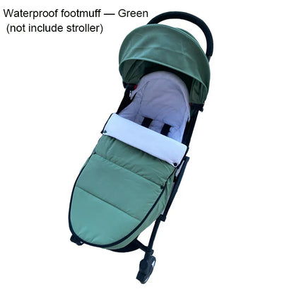Universal Stroller Footmuff – Windproof, Waterproof & Thermal Warm, Compatible with YOYO & Bugaboo Strollers