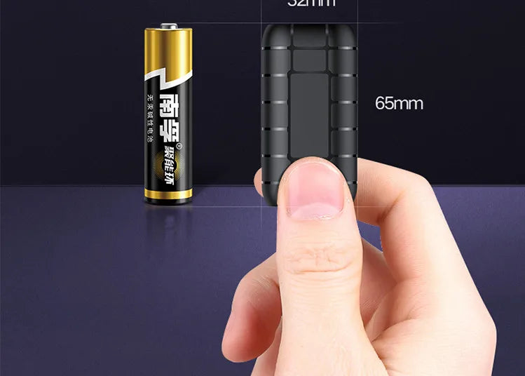 Mini Voice-Activated Digital Recorder – 500-Hour Portable Professional Sound Dictaphone