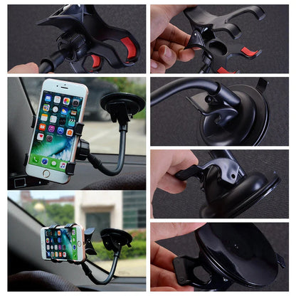 360° Rotating Car Phone Holder — Universal Dashboard & GPS Mount for Vehicles