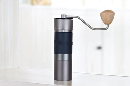 KINGrinder K4/K6 Manual Coffee Grinder — Portable 420 Stainless Steel Mill with 48mm Titanium-Plated Burr