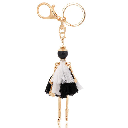 Trendy Women’s Metal Charm Keychain 2026 – Cute Statement Bag Pendant Jewelry Gift for Ladies