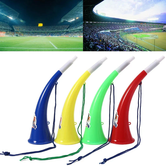 Football Fans Cheerleading Ox Horn Vuvuzela – Kids’ Trumpet Toy for Game Day Fun