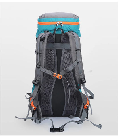 65L Large Camping Backpack — Waterproof Outdoor Hiking, Climbing & Trekking Mountaineering Sport Bag