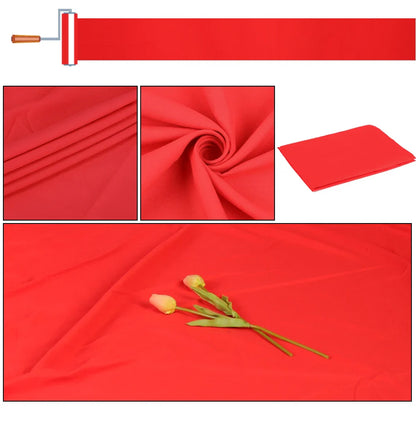 SH Cotton Photo Background Cloth with Rod Pocket – White, Black & Green Screen Chromakey Backdrops for Studio