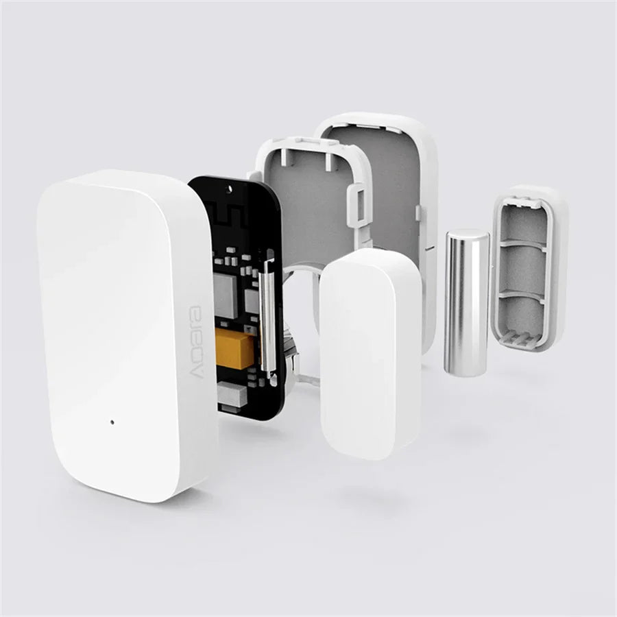 Original Aqara ZigBee Door & Window Sensor – Wireless Smart Home Security, Works with MiHome & HomeKit APP (MCCGQ11LM)