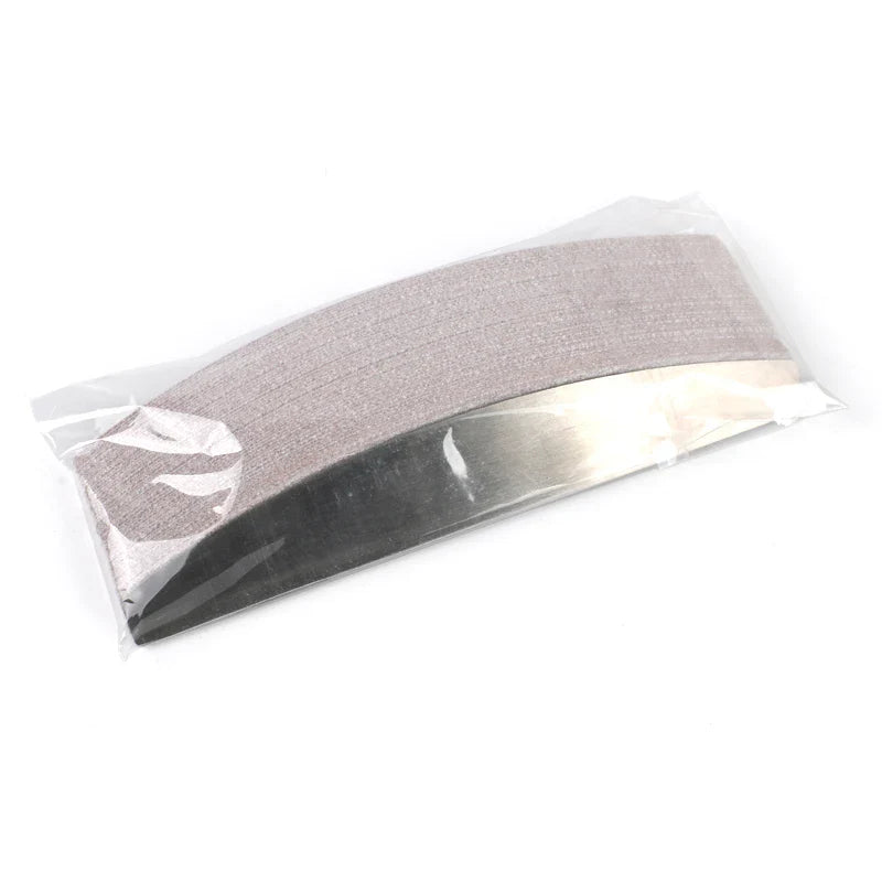 100Pcs Replacement Sandpaper Nail Files - Metal Handle, Removable Buffer, 100/180 Grit Double-Sided Manicure Art Files