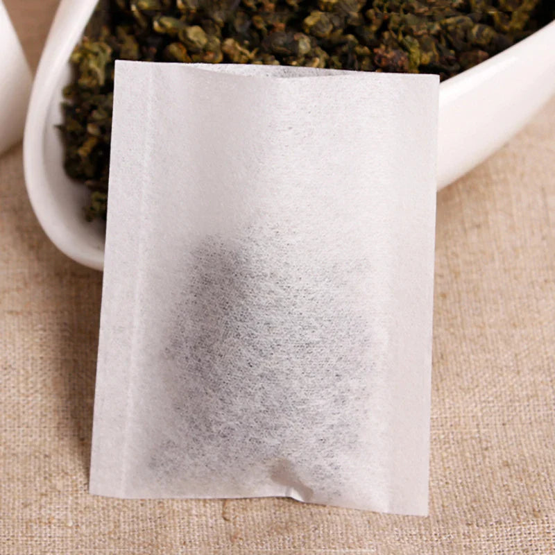 Biodegradable Tea & Coffee Filter Bags – Food-Grade, Hot-Sealed, High Permeability for Spices & Beverages