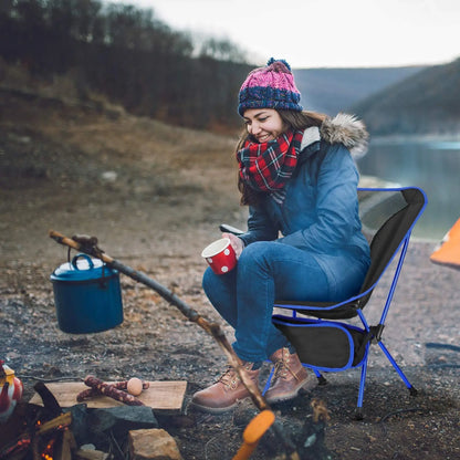 Ultralight Folding Chair – Portable Detachable Seat for Fishing, Camping, BBQ, Garden & Hiking