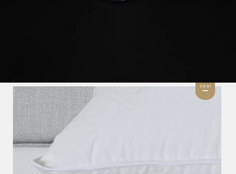 100% Goose Down Pillow – Luxury Five-Star Hotel Quality, Soft & Supportive Sleep Pillow, Single Size