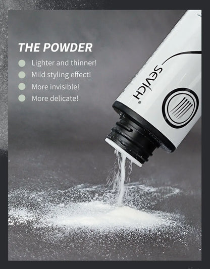 Sevich Unisex Dust It Hair Powder Spray – Increases Volume & Adds Fluff for Thin Hair, Haircut Styling Hairspray
