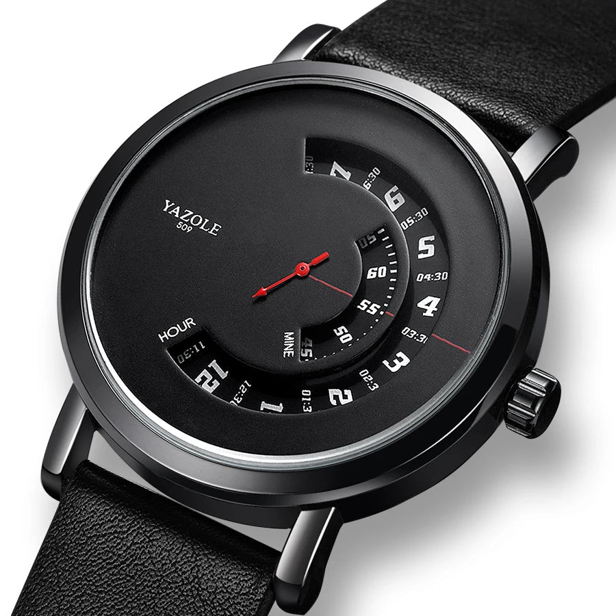 UTHAI CQ57 Men’s Quartz Wrist Watch – Leather Strap, Sport Business Casual, Waterproof, Top Brand, New 2020