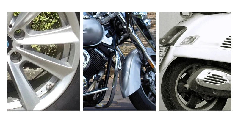 180pcs Universal Mushroom Tubeless Tire Repair Kit — Red & Black 7mm/8mm Rubber Plugs for Car Tire Fix